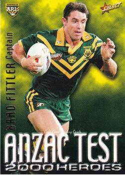 2000 Select - Anzac Test Heroes #A2 Brad Fittler Front